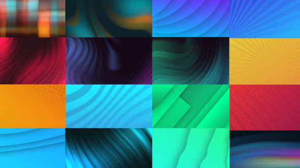 Trendy Animated Backgrounds Video Displays template preview