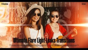 Ultimate Flare Light Leaks Transitions Elements template preview