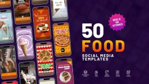 Videohive Food Instagram Reels 53393426 Product Promo template preview