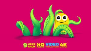 9 Logo Pack Video Displays template preview