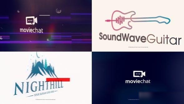 Videohive Modern Glitch Logo 24499854 Logo Stings template preview