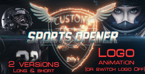 Action Sports Video Displays template preview
