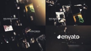 Videohive Line Photo Logo Openers template preview
