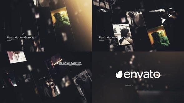 Videohive Line Photo Logo Openers template preview