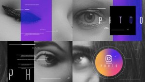 Videohive Instagram Photo Logo Logo Stings template preview