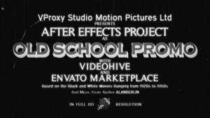 Videohive Old School Promo Pack Openers template preview