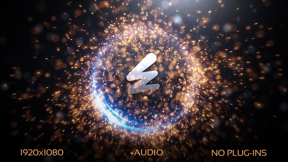 Videohive Spherical Logo Intro Logo Stings template preview