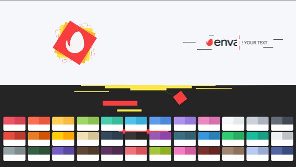 Videohive Shape Geometric Logo Intro Logo Stings template preview