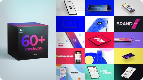 Videohive Mockup Kit Product Promo template preview