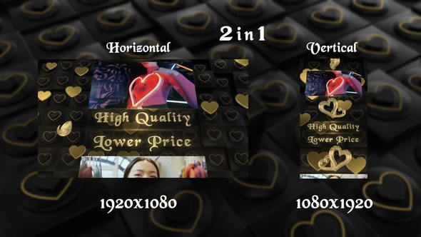 Videohive Valentines Day Sale 50174956 Product Promo template preview