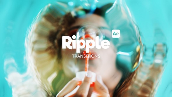 Videohive Ripple Transitions Elements template preview
