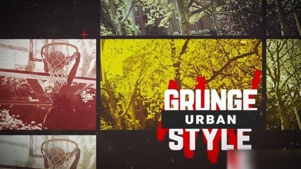 Videohive Grunge Opener 36374257 Openers template preview