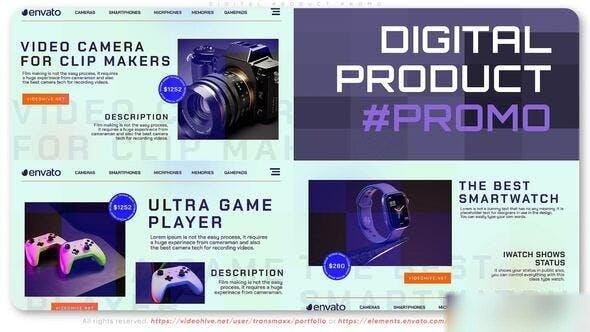 Videohive Digital Product Promo 48637141 Openers template preview