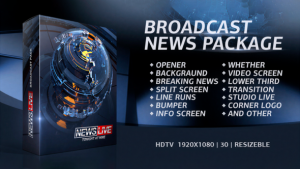 Videohive Broadcast News Package 60841960 Broadcast-packages template preview