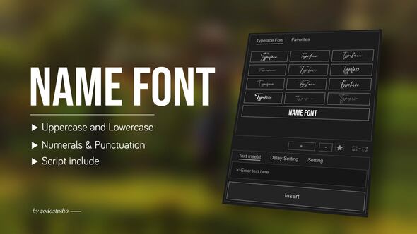 Videohive Animated Typeface - Prima v1 Titles template preview