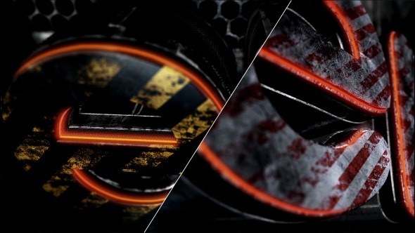 Videohive Metalic Logo Reveal Logo Stings template preview