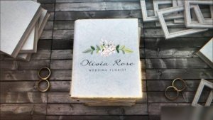 Videohive Wedding Book Logo Reveal Openers template preview