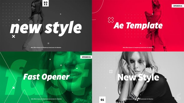Videohive Fast Opener 01 Openers template preview