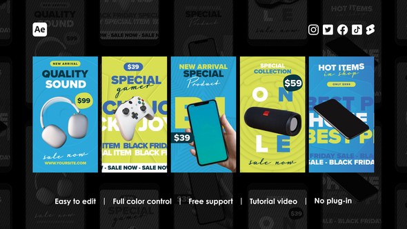 Videohive Discount Instagram Reels 45385820 Product Promo template preview