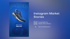 Videohive Instagram Market Story Product Promo template preview