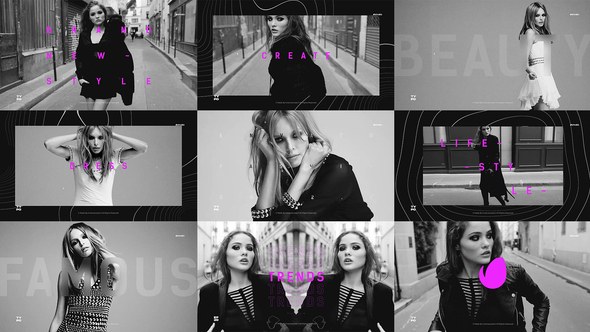Videohive Short Modern Fashion Promo Opener Openers template preview