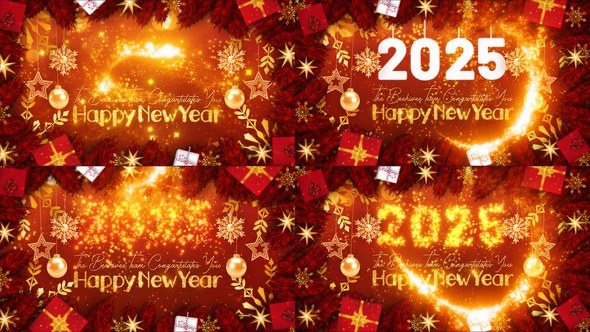 Videohive Happy New Year 55883985 Openers template preview