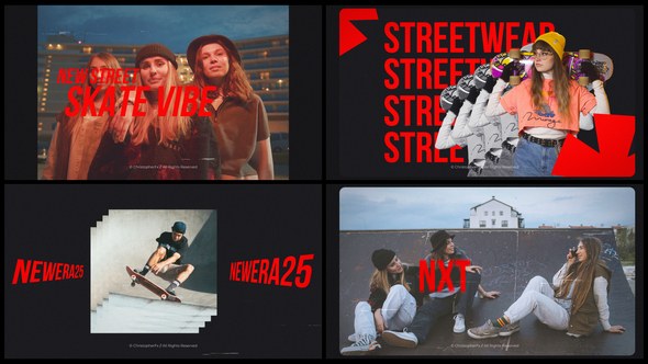 Videohive Urban Hype - Street Style Promo Openers template preview