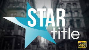 20 Star Titles Video Displays template preview
