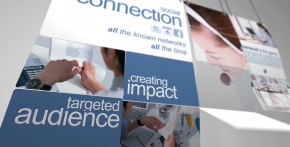Videohive Corporate Flyer - After Effects Templates Video Displays template preview