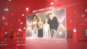 3d Youtube Opener Premiere Pro template preview