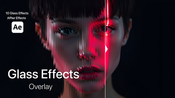 Videohive Glass Overlays 60095295 Elements template preview