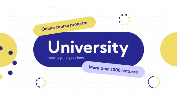 Videohive Online Course Promo Presentation Video Displays template preview