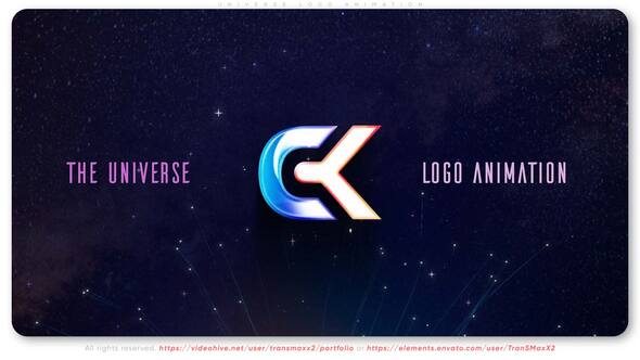 Videohive Cosmic Particle Logo Reveal вЂ“ Stellar Explosion Intro Openers template preview
