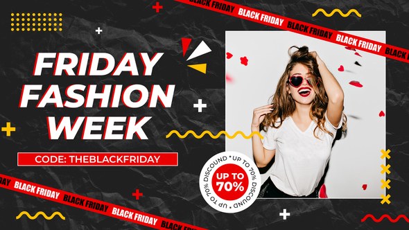 Videohive Black Friday Slide Promo 49322797 Video Displays template preview
