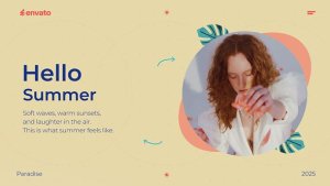 Videohive Vibrant Summer Slideshow Openers template preview