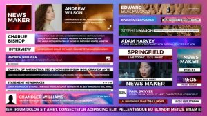Videohive News Maker - Lower Thirds 43071809 Broadcast-packages template preview