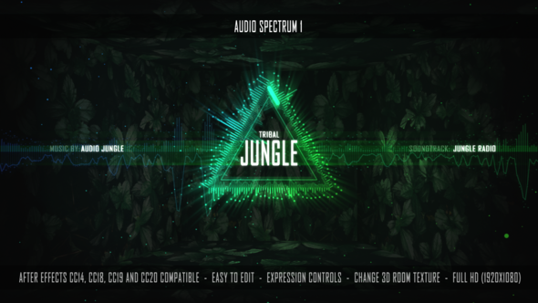 Videohive Audio Spectrum 1 Product Promo template preview