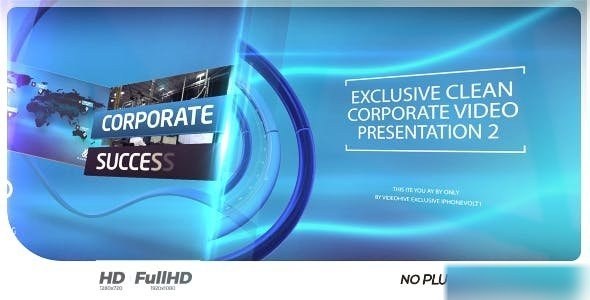 Videohive Modern Corporate Presentation Openers template preview