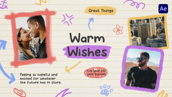 Videohive Sketch Vibe Logo Intro Openers template preview