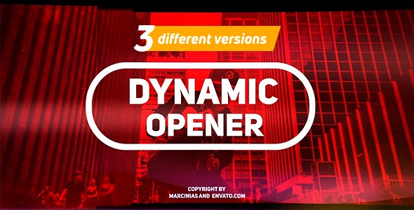 Videohive Dynamic Opener 20832408 Openers template preview