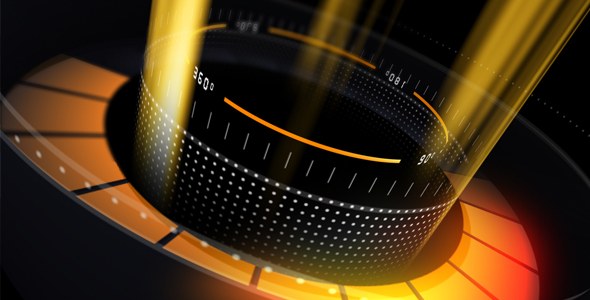Videohive Futuristic Glitch Logo Logo Stings template preview
