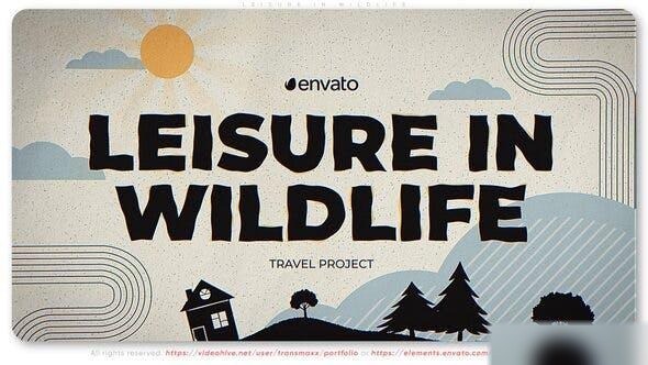 Videohive Leisure in Wildlife Openers template preview