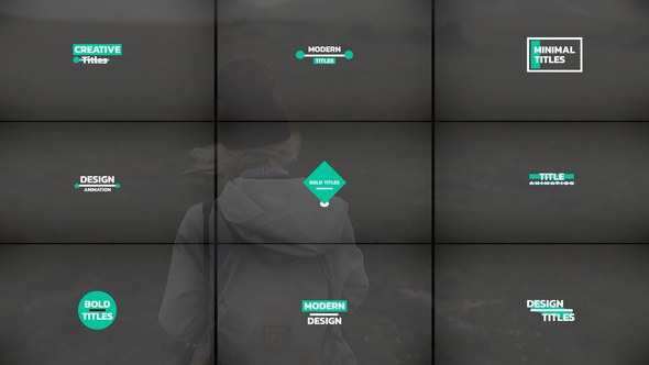 Videohive Simple Titles | AE 50607075 Titles template preview