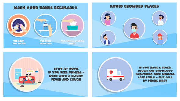 Videohive Virus - How To Protect Yourself Logo Stings template preview