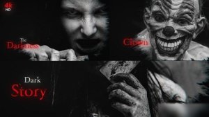 Videohive Horror Titles In Photos Openers template preview