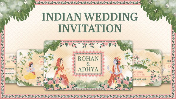 Videohive Indian Wedding Video Template 58871640 Video Displays template preview