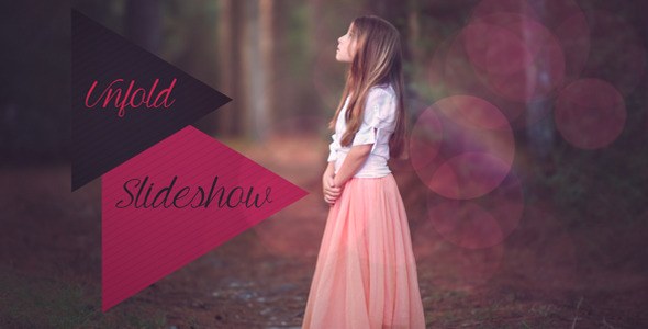 Videohive Unfold - Simple Full Frame Slideshow Video Displays template preview