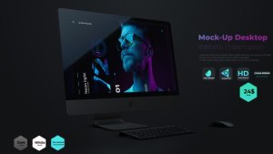 Videohive Mock-Up Desktop // Website Presentation Product Promo template preview