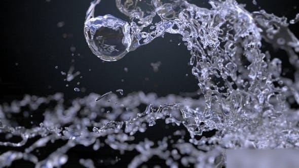 Videohive Reflecting Liquid Logo Reveal II Logo Stings template preview