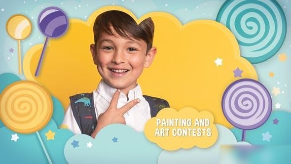 Videohive Kids Promo 4K Openers template preview
